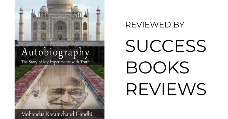 Book cover of The Story of My Experiments with Truth by Mahatma Gandhi – autobiography of truth and nonviolence.