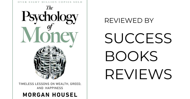 Book cover of The Psychology of Money by Morgan Housel – financial behavior and mindset.