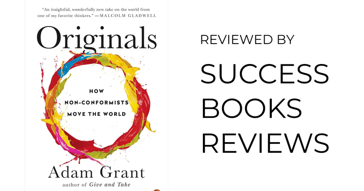 Book cover of Originals by Adam Grant — innovation, creativity, and challenging the status quo.