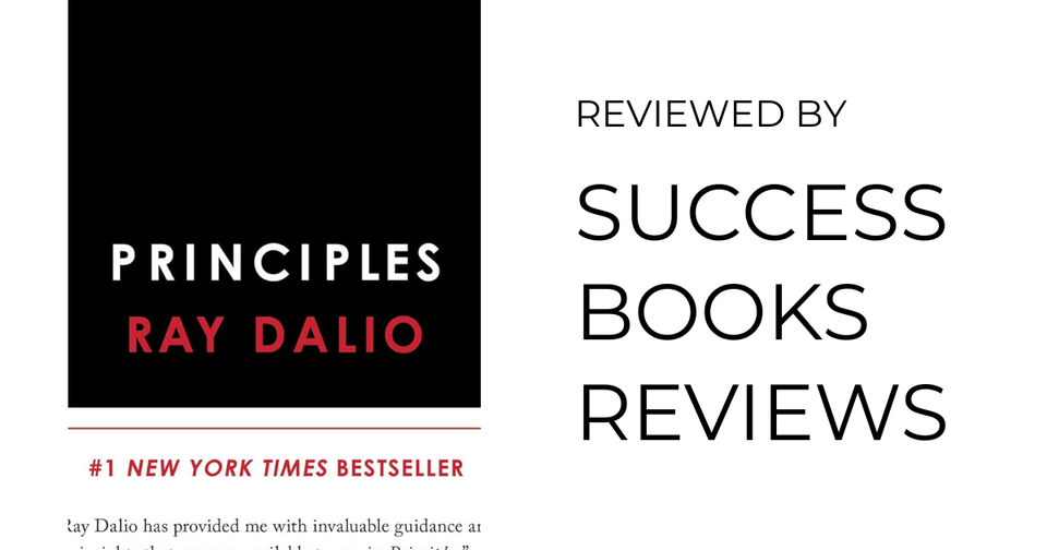 Book cover of Principles: Life and Work by Ray Dalio – decision-making, leadership, and organizational systems.