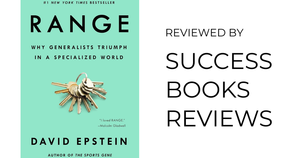 Book cover of Range by David Epstein – generalists, creativity, and lifelong learning.