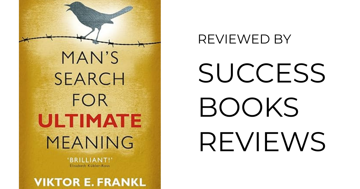 Book cover of Man’s Search for Ultimate Meaning by Viktor E. Frankl — philosophy, logotherapy, and purpose.